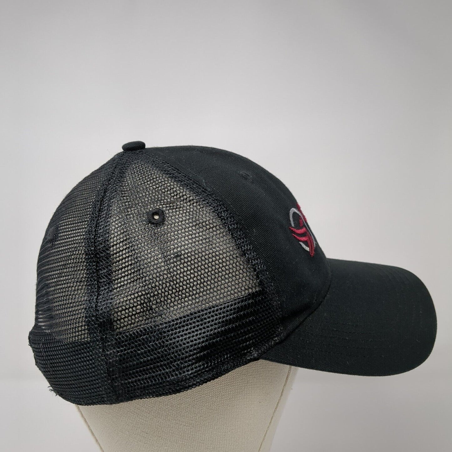 Cardinal Concrete Snapback Trucker Hat Black OS Adjustable Mesh Back Carhartt