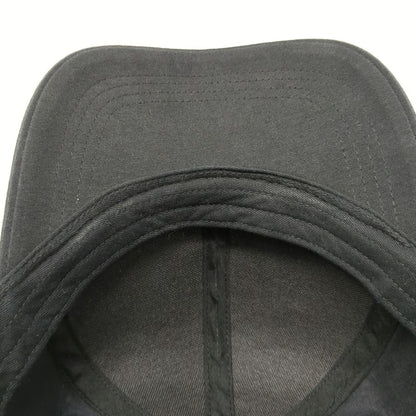 free press Baseball Cap Black One Size Strapback Solid Blank Hat Curved Brim