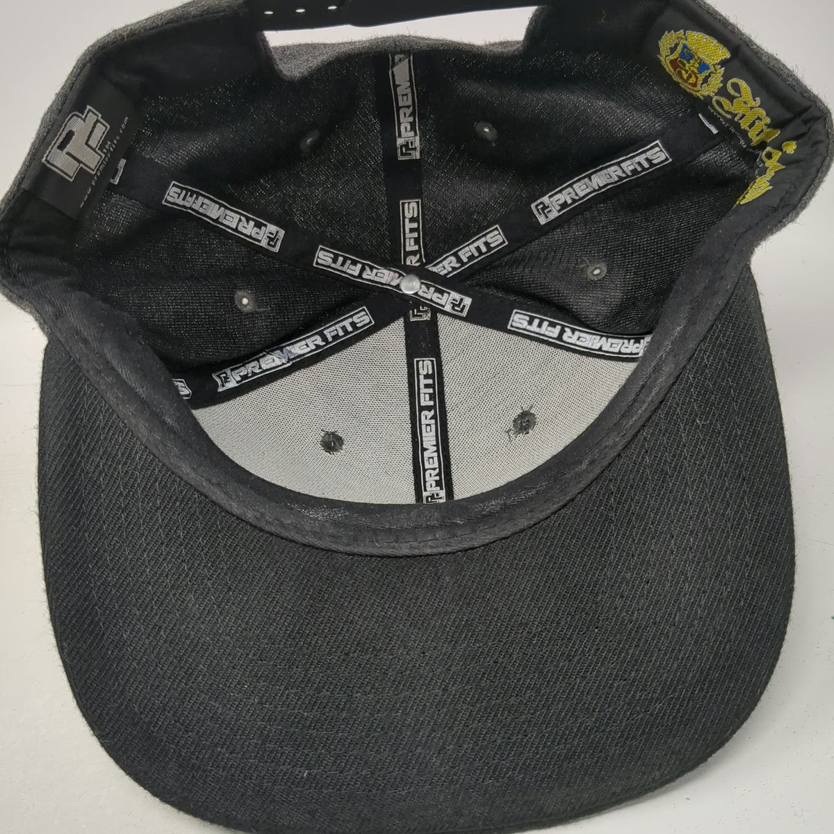 Flip Squad Snapback Hat Gray One Size Philippines Sun Stars 100% Wool Black PF