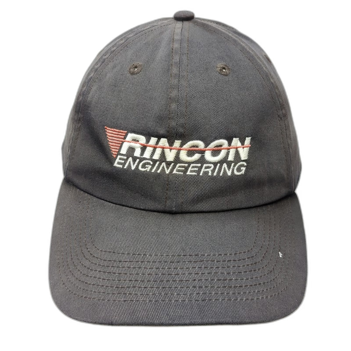 Fersten Worldwide Baseball Cap Gray One Size Rincon Engineering Logo Cotton Hat