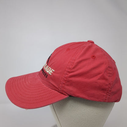 Cascade Enterprises Strapback Hat Red One Size 6 Panel Port Authority