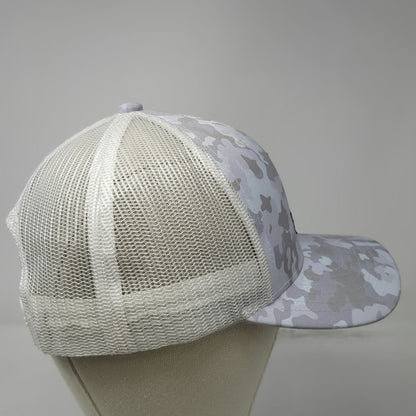 Pendleton Whisky Trucker Hat Gray Camo OSFM Mesh Back Snapback Bucking Bronco