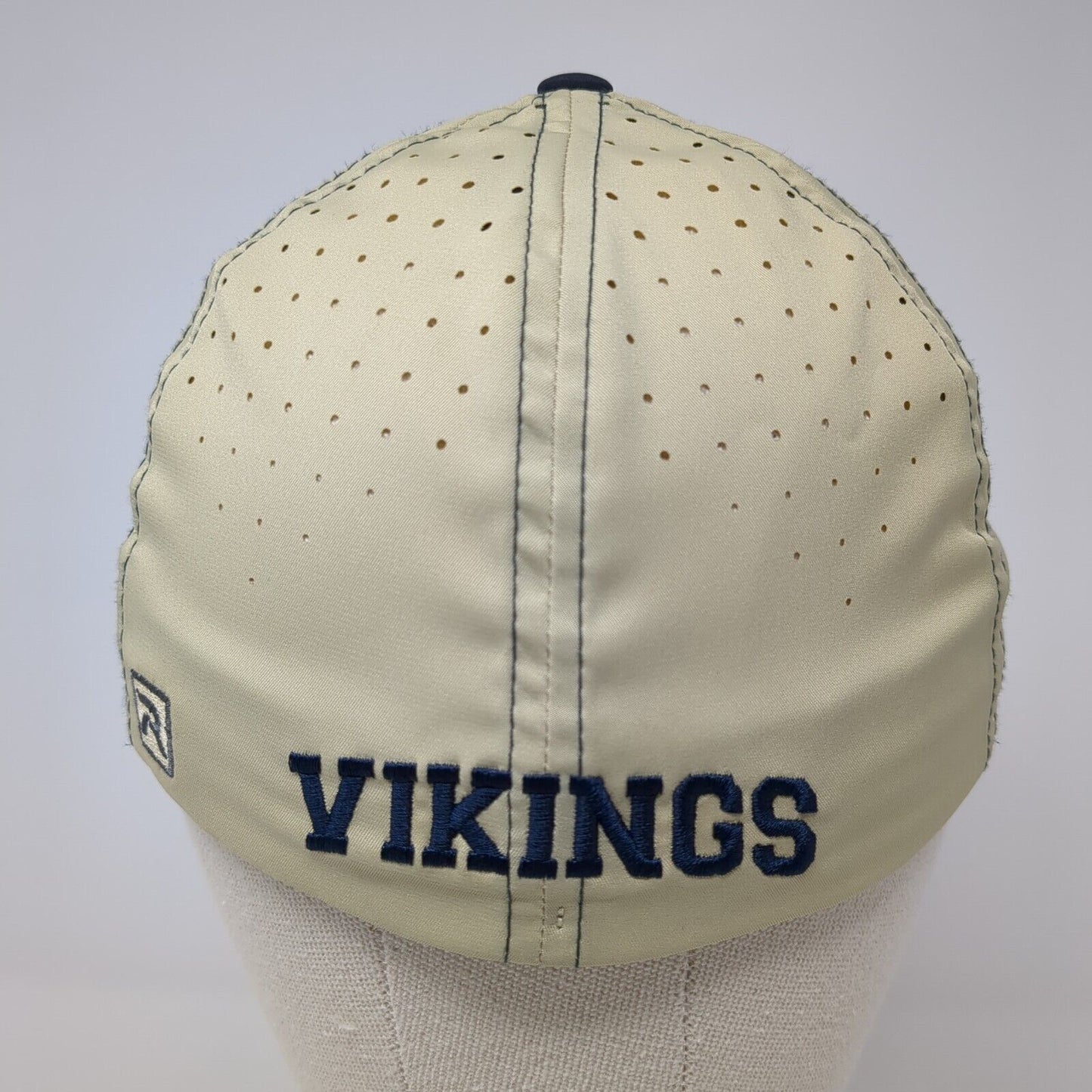 M Vikings Fitted Hat Multicolor XS-S Embroidered Laser Cut Richardson