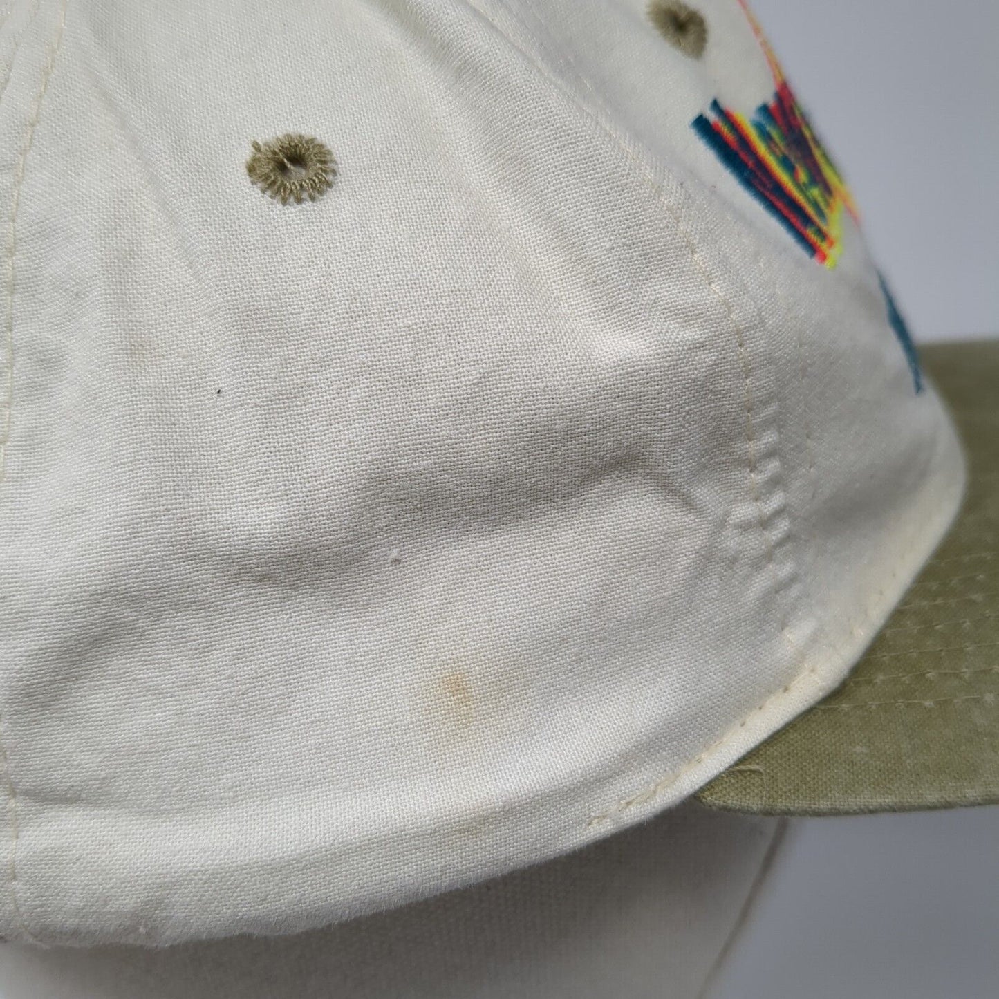 New Orleans French Quarter Snapback Hat Multicolor OSFA Embroidered