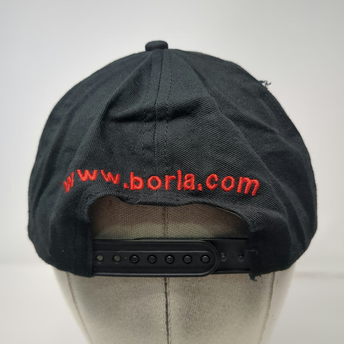 Borla Snapback Black One Size Embroidered Logo Performance Exhaust Systems Hat