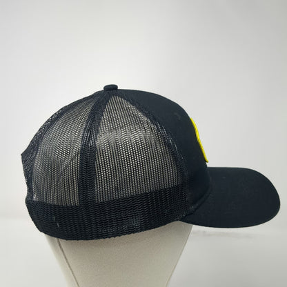 Port Authority Sheep Feet Trucker Hat Black One Size Mesh Back Snapback Patch
