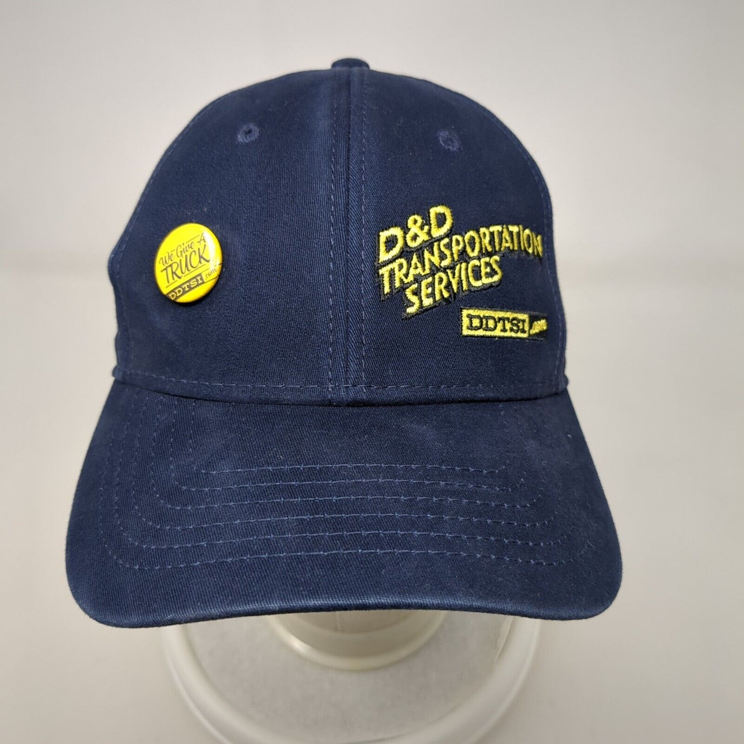 D&D Transportation Services DDTSI Fitted Hat Blue L/XL Embroidered OttoFlex