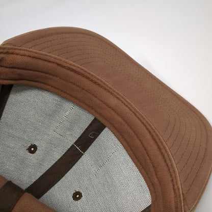 Electric Snapback Brown One Size Hat Quality Garments Est 2000 Logo Patch