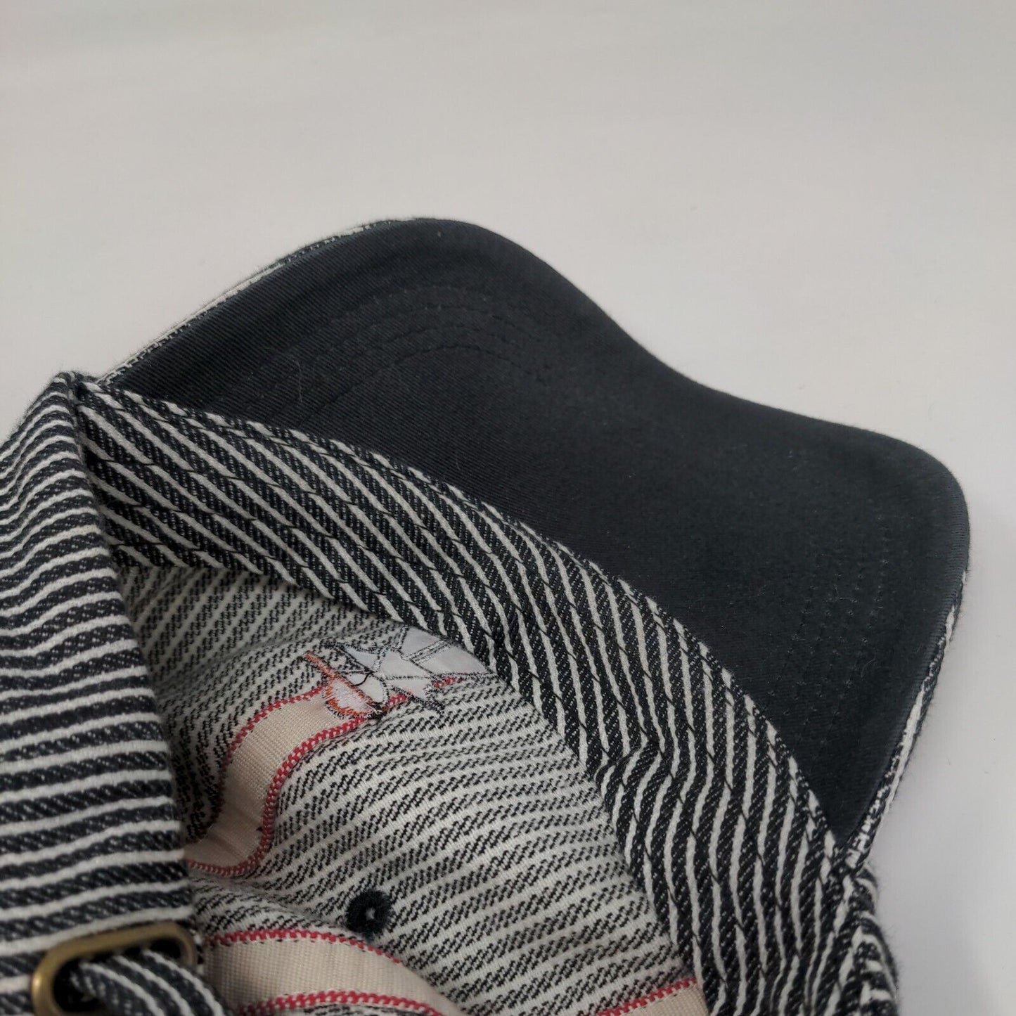 Alternative Slideback Hat Multicolor One Size Striped Embroidered 6 Panel