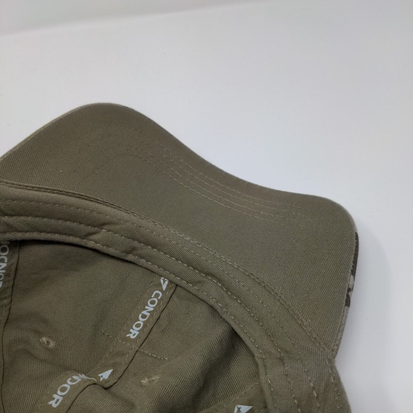 Condor Slideback Hat Camouflage OSFM Adjustable 6 Panel Vent Holes