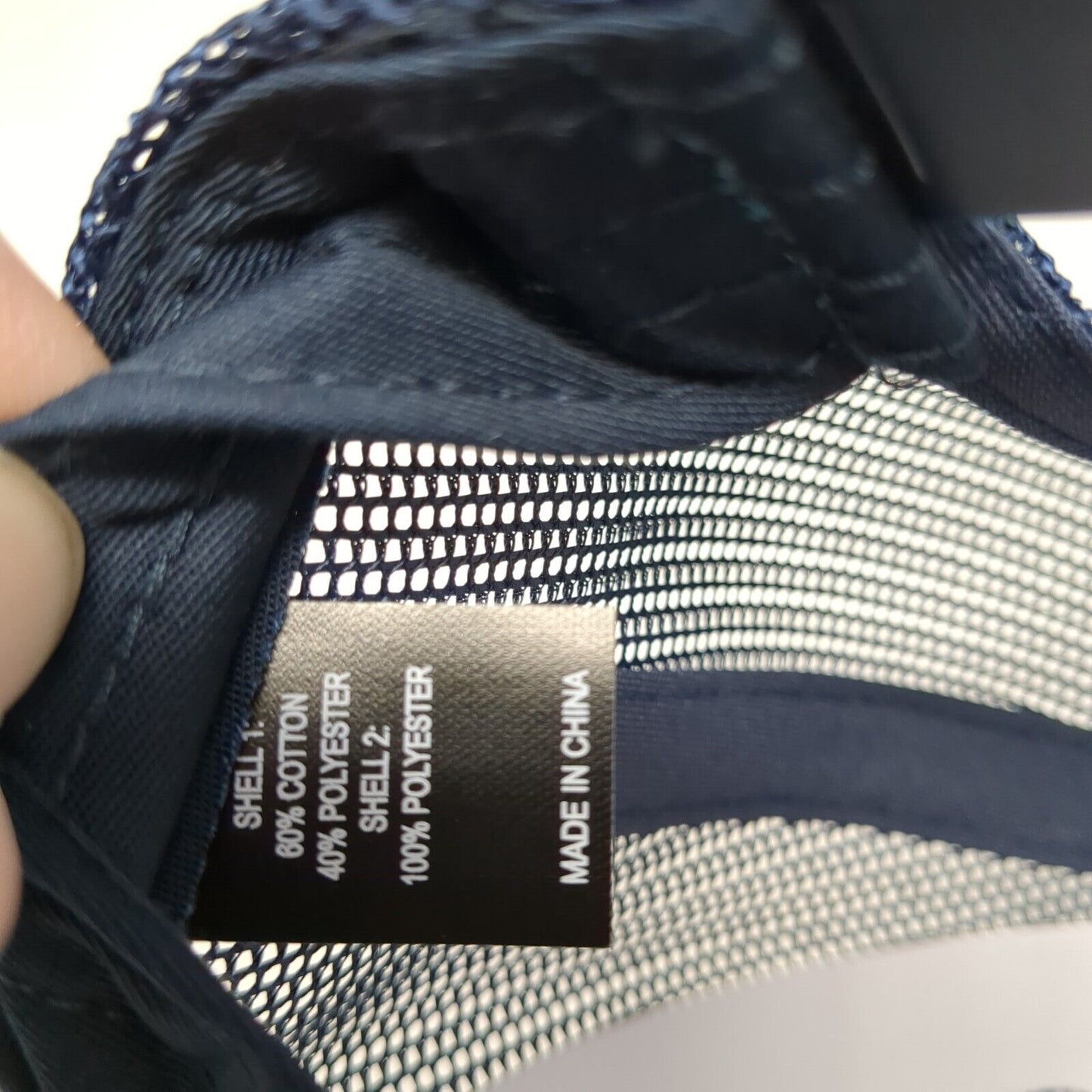 Skins 2024 Patch Snapback Trucker Hat Blue One Size Mesh Back Adjustable