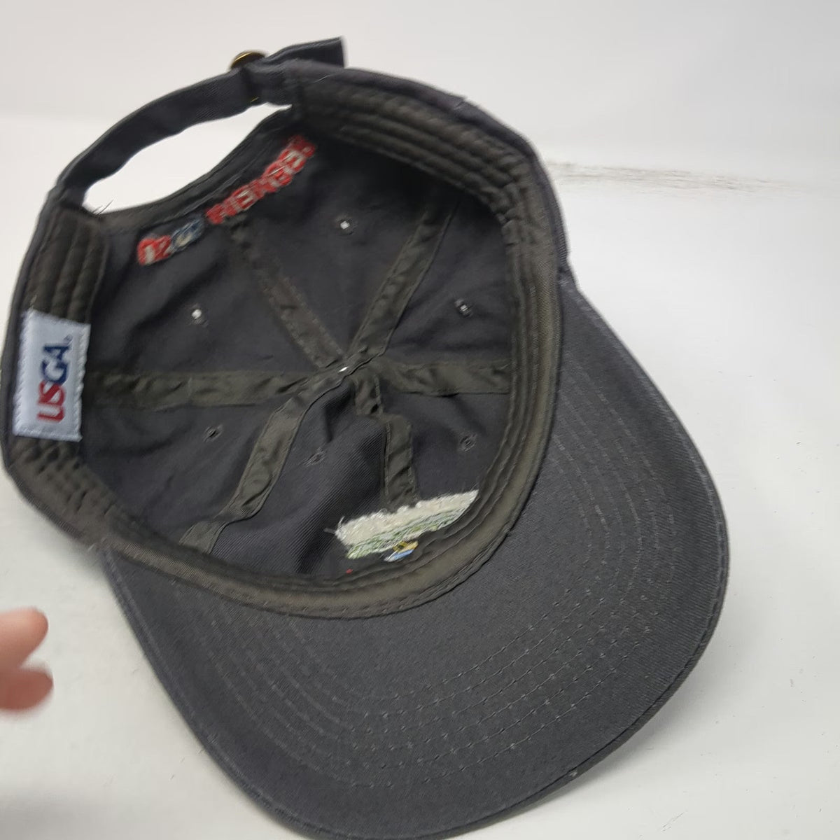 USGA 121st U.S. Open Torrey Pines Member Gray Baseball Cap Hat One Size Golf