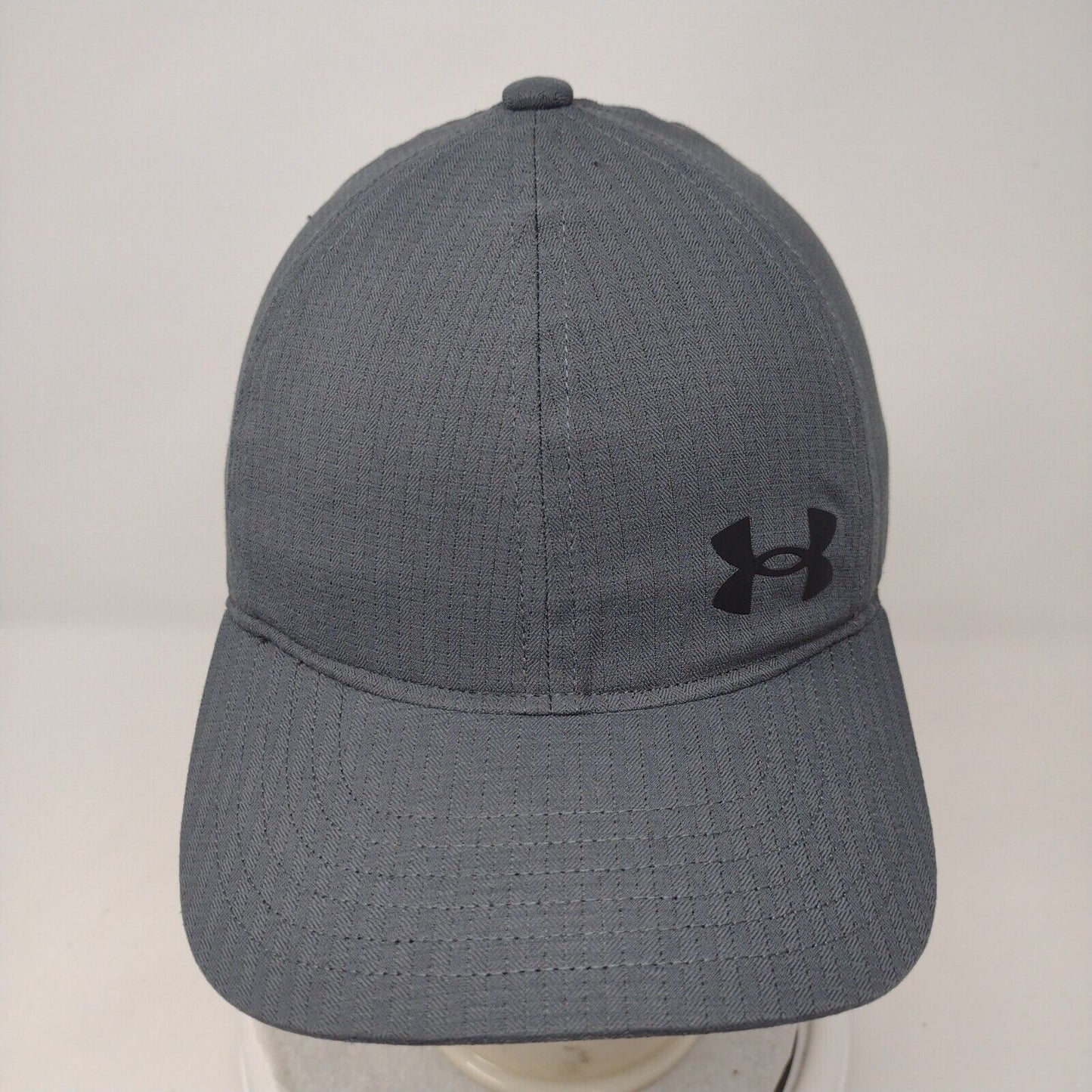 Under Armour Vent Strapback Hat Gray OSFA Free Fit Adjustable 6 Panel
