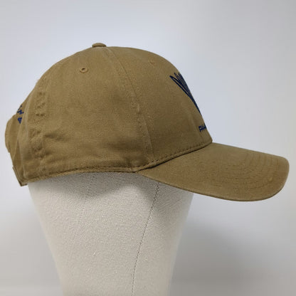 Otto Baseball Cap Brown One Size Strapback Embroidered Paymaster Limosine Hat