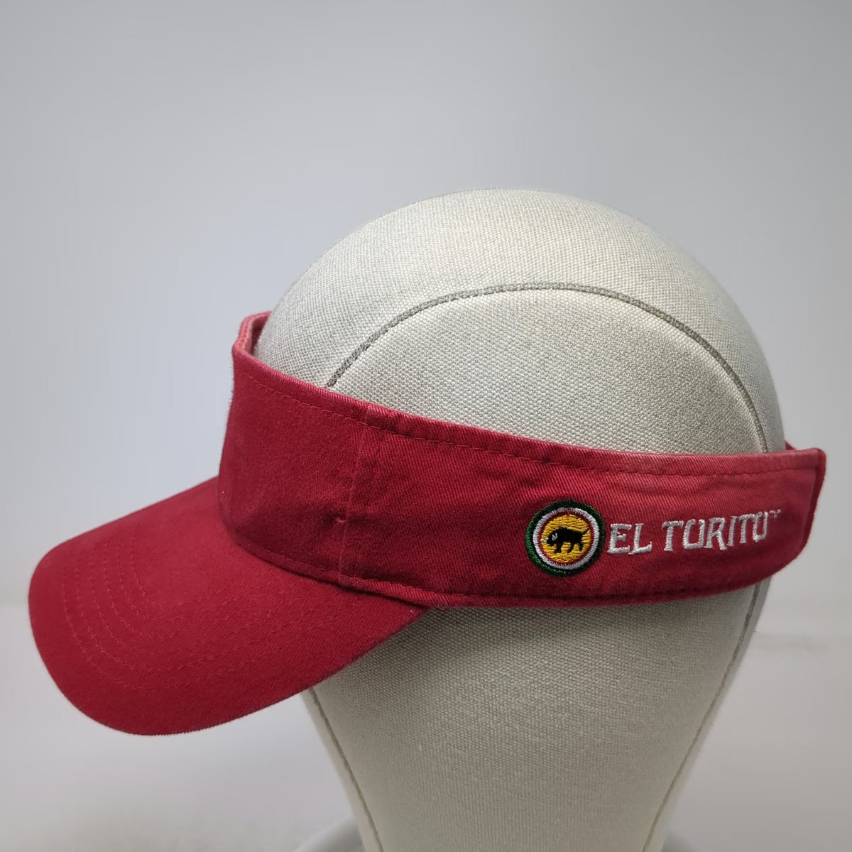 Los Angeles Angels MLB RP Associates Visor Red One Size Cotton Strapback Hat