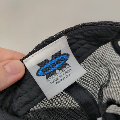 Mouery's Flooring Snapback Mesh Back Trucker Hat Black One Size Big X