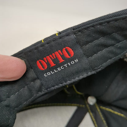 OTTO Baseball Cap Black One Size Mobil Delvac TA Truck Service Hat Diamond Plate