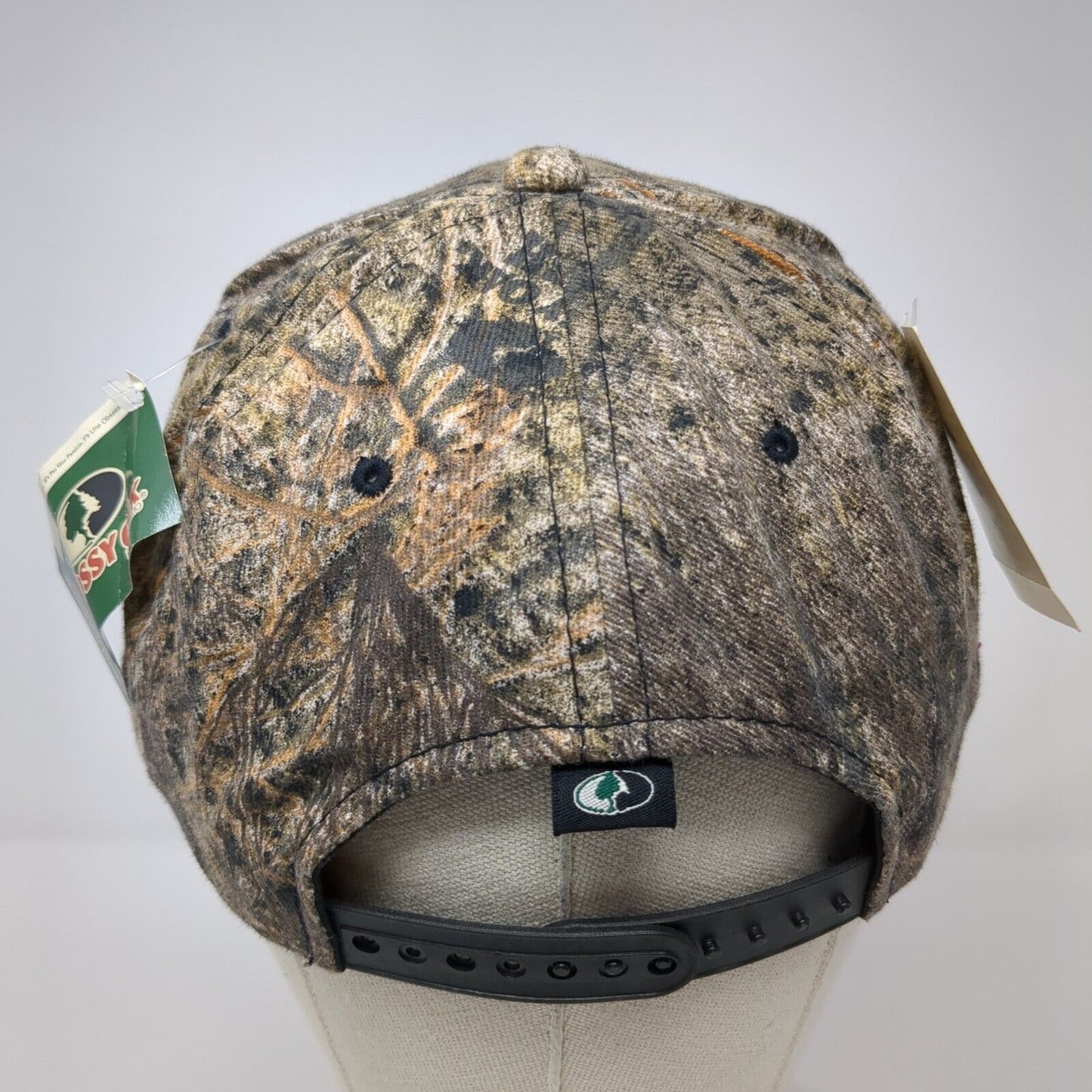 Cabela's Snapback Hat Camouflage OS Adjustable Embroidered W/Tags Mossy Oak