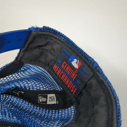 New Era Chicago Cubs MLB Trucker Hat Blue Red White OSFM Snapback Mesh 9FORTY