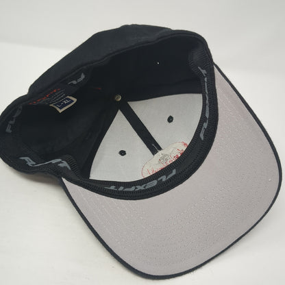 Reklaw Power LLC Fitted Hat Black XL Flexfit Stretch Embroidered Yupoong