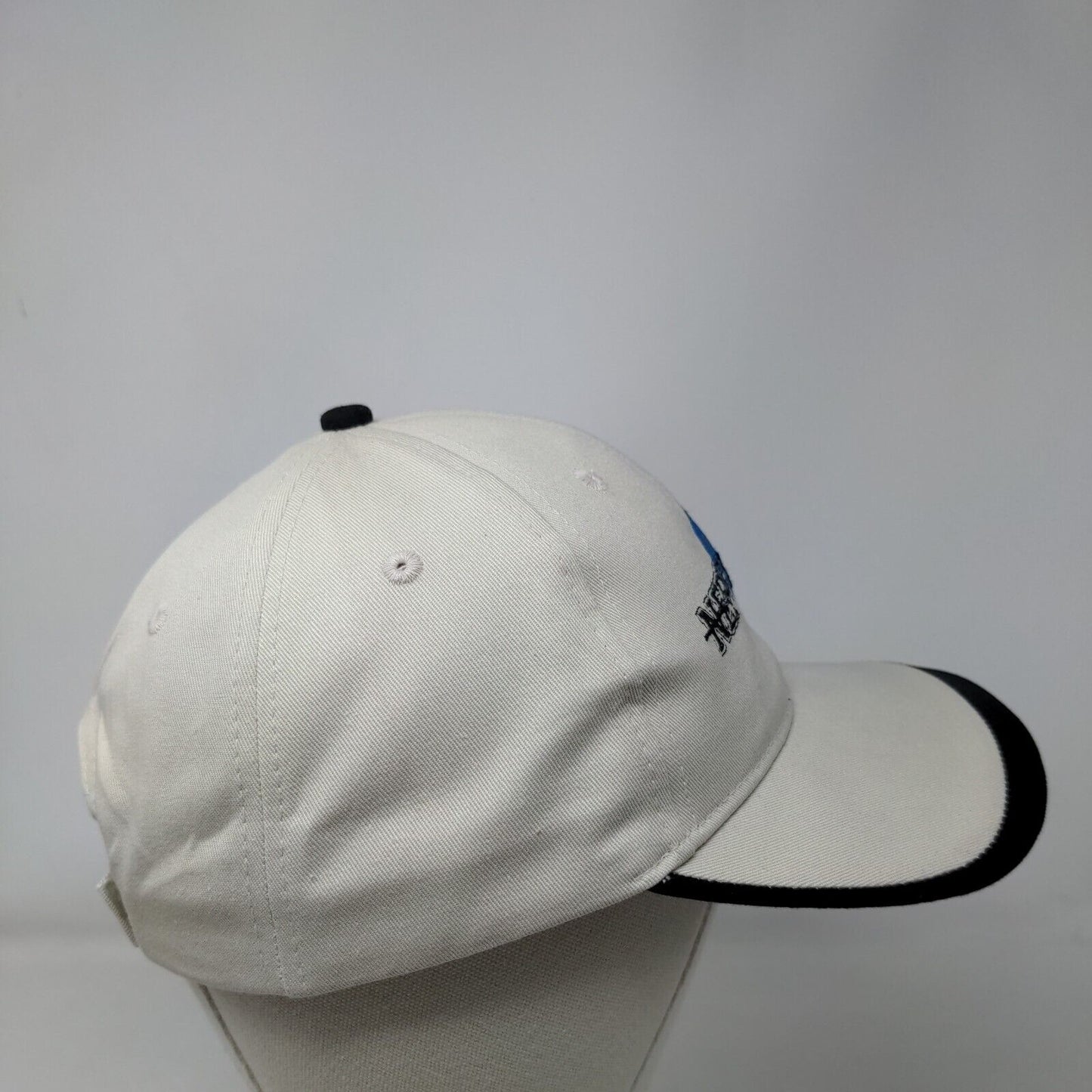 Neptune Strapback Hat Cream OSFA Embroidered Adjustable 6 Panel Kati