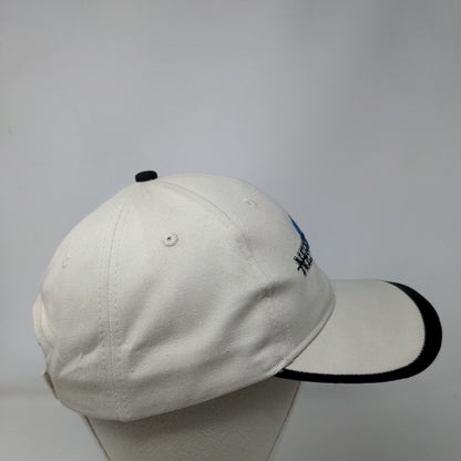 Neptune Strapback Hat Cream OSFA Embroidered Adjustable 6 Panel Kati