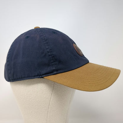 Columbia Baseball Cap Blue One Size Mountain Patch Adjustable Two Tone Hat