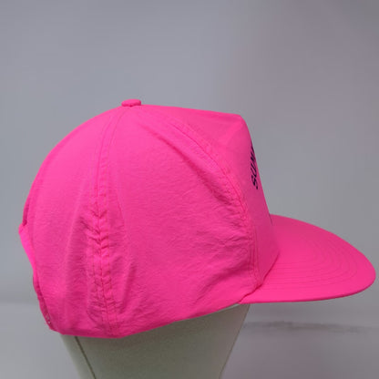 5 Panel Pink One Size Summers Bash 1991 Paradise Utah Nylon Snapback Hat