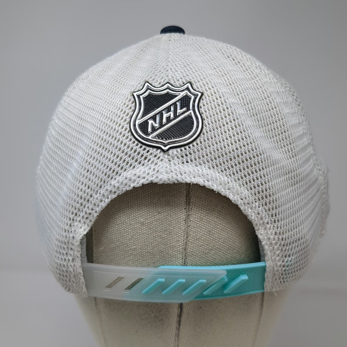 Fanatics Seattle Kraken NHL Blue One Size Trucker Hat 2022 Side Patch Snapback
