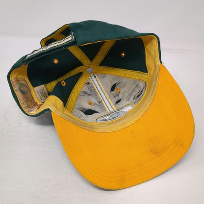 Green Bay Packers NFL Twins Enterprise Green One Size Stripe Strapback Cap Hat