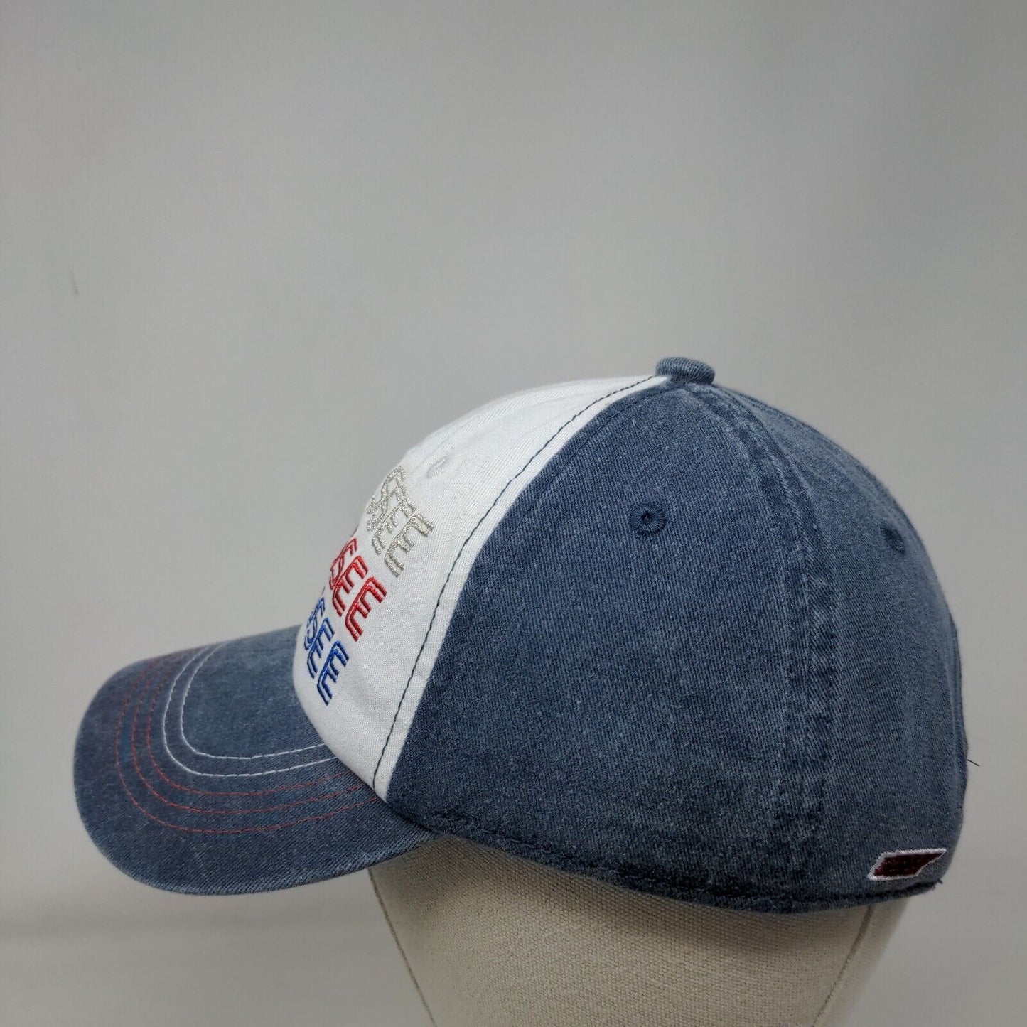 Tennessee Slideback Hat Blue OSFM Embroidered Colorblock Home Free