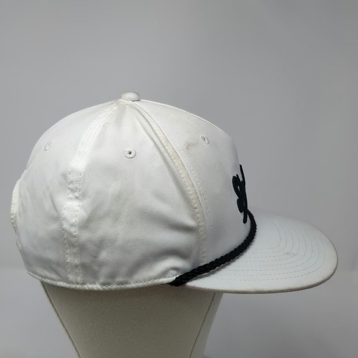 Richardson 5 Panel White One Size Snapback Hat Rope Costa Rica Sloth She Gone