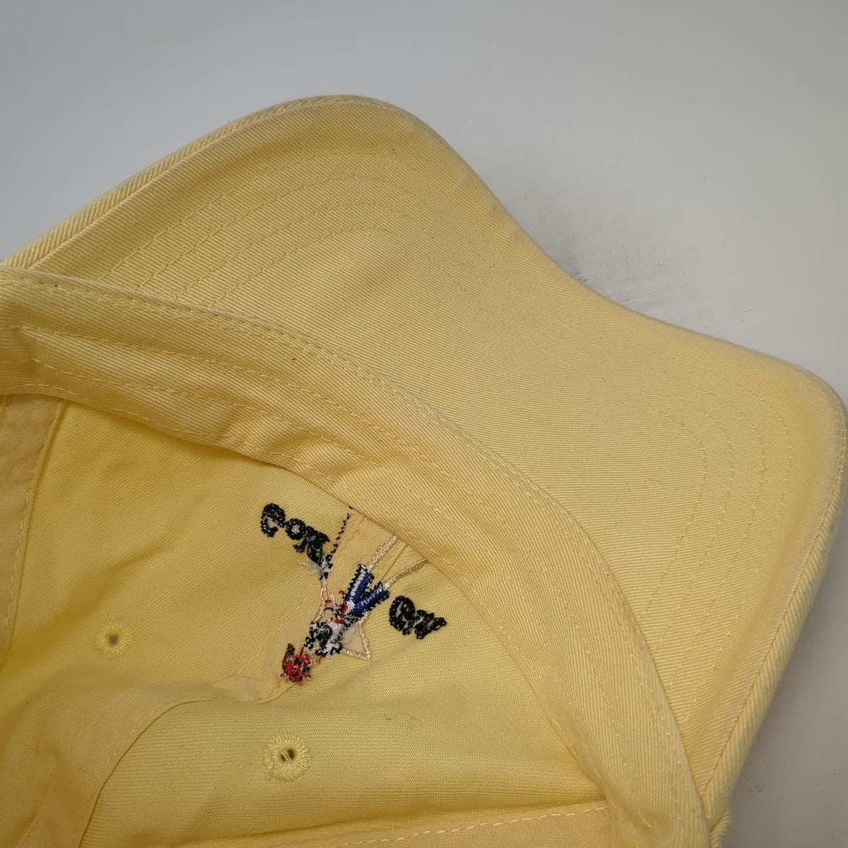 Imperial The Baseball Cap Yellow One Size Embroidered Golf Hat Cotton