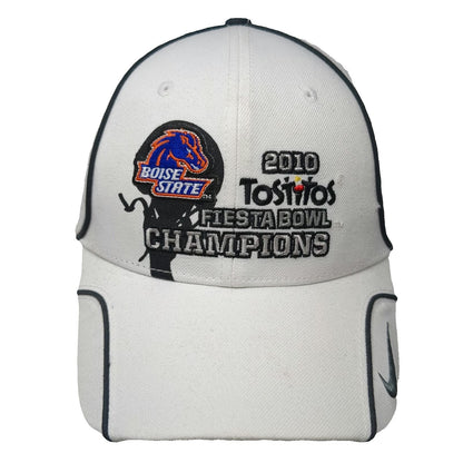 Boise State Broncos NCAA Nike White Baseball Cap One Size Fiesta Bowl Champions