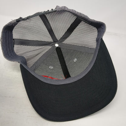 Richardson Trucker Hat Gray One Size Snapback Valley Wide Cooperative Logo Mesh