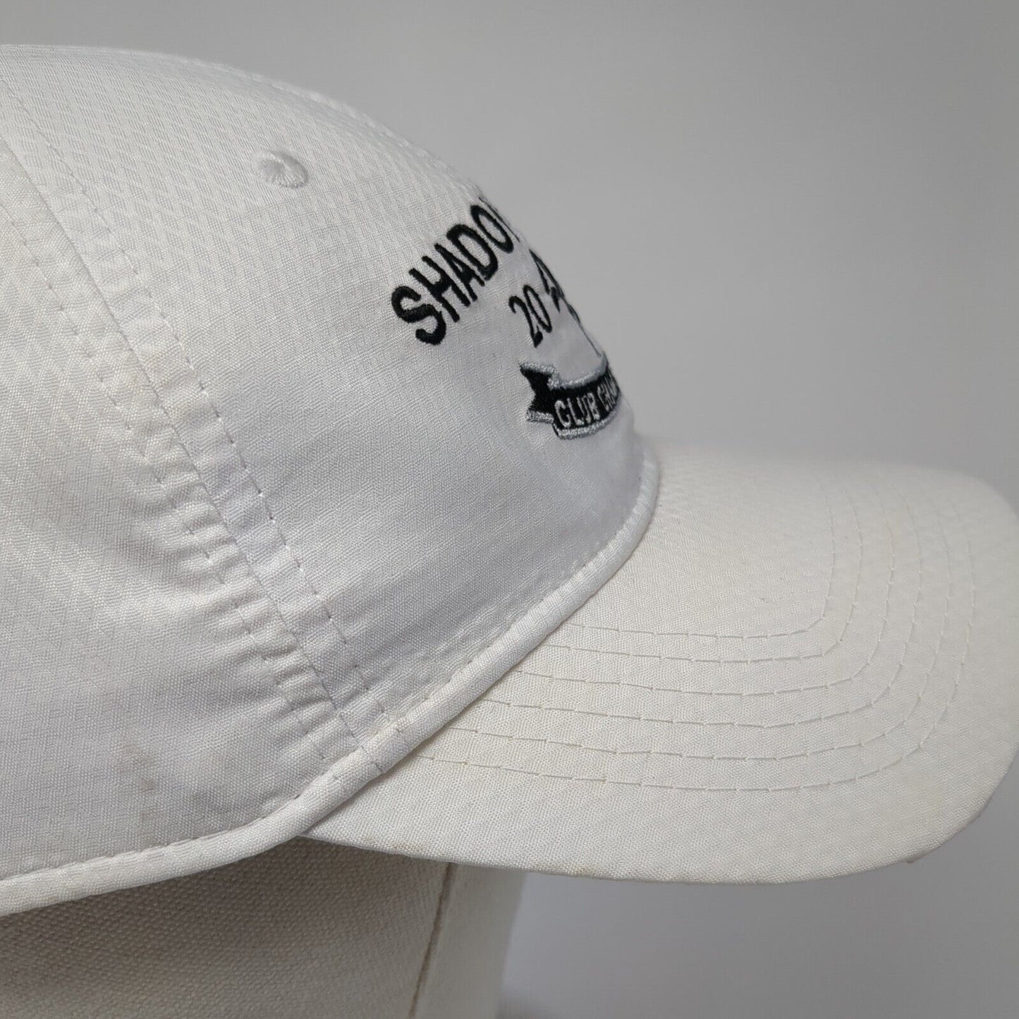 Shadow Valley 2014 Club Championship Slideback Hat White One Size Solid