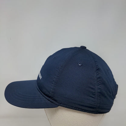 Tommy Hilfiger Strapback Hat Blue One Size Adjustable Embroidered 6 Panel