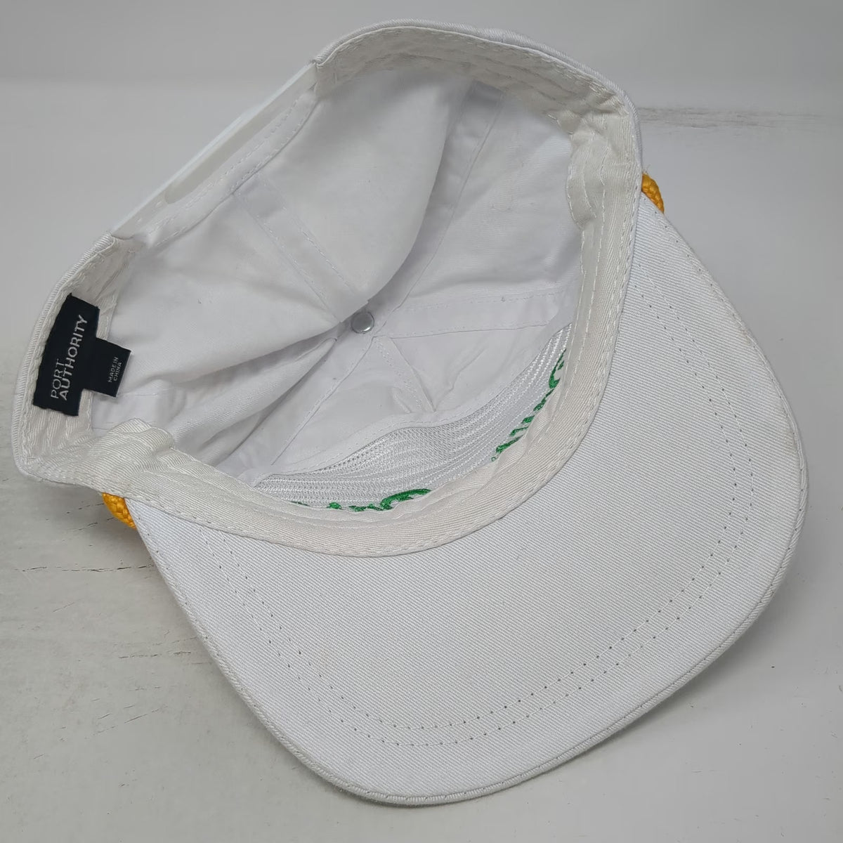 Port Authority 5 Panel White One Size Hat Rays for Rare Sun Rope Snapback