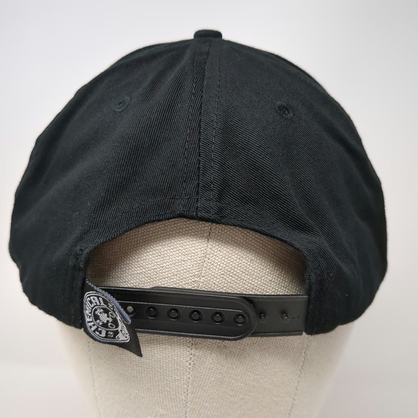 Chemical Guys 5 Panel Black One Size Snapback Cotton Logo Detailing Hat