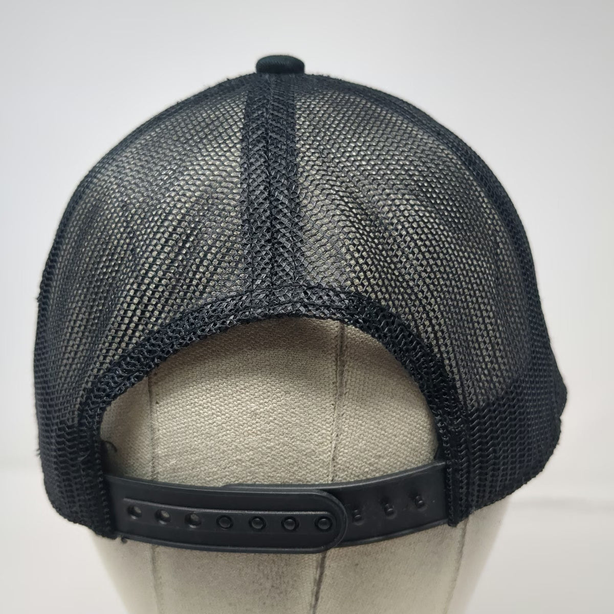 Outdoor Cap Trucker Hat Black One Size Snapback Mesh Scheels Outfitters Patch