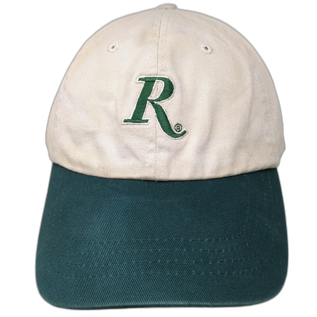 Remington Baseball Cap Beige Green One Size Embroidered Outdoor Hunting Hat