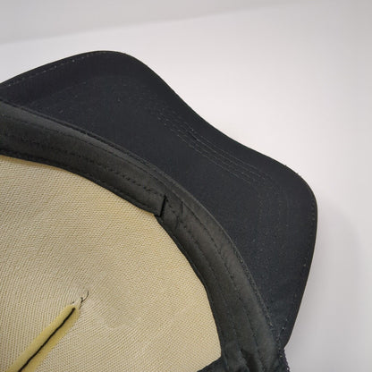 Dominical Snapback Mesh Back Trucker Hat Black OSFA Solid Adjustable