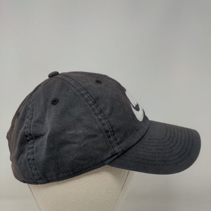 Nike Slideback Hat Black OSFM One Size Adjustable Embroidered Heritage 86