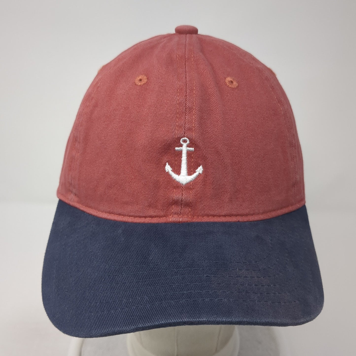 Anchor Slideback Hat Multi One Size Adjustable Embroidered Colorblock