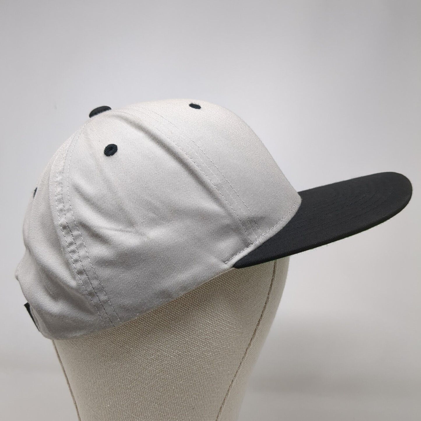 Pacific Headwear Adult Strapback Hat Gray One Size Adjustable Pro Model Blank