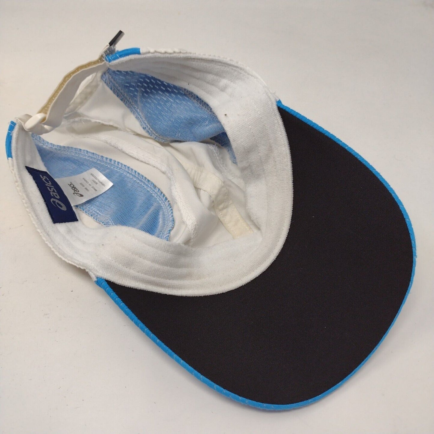 Asics Strapback Hat Multicolor OSFA Adjustable Mesh Trim Embroidered