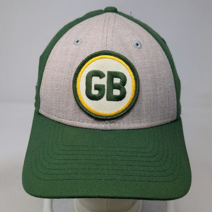 New Era Baseball Cap Green M NFL Packers GB Patch Stretch Fit 39THIRTY Hat