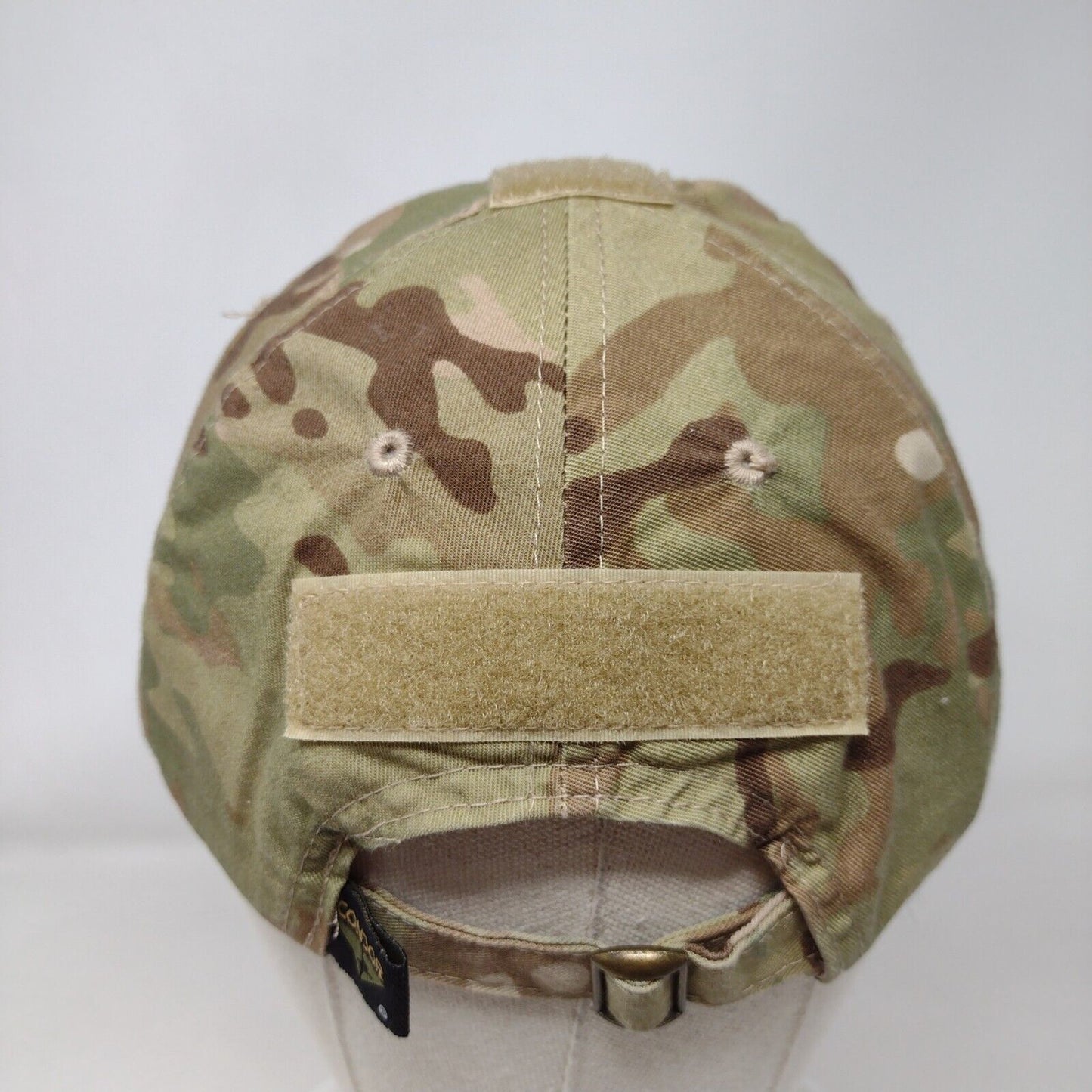Unbranded Slideback Hat Camouflage OS Adjustable Vented Holes Blank Multicam