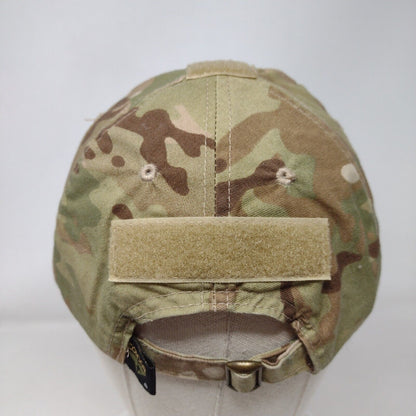 Unbranded Slideback Hat Camouflage OS Adjustable Vented Holes Blank Multicam
