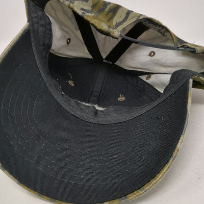 Outdoor Cap 5 Panel Green Camo Sportsman's Warehouse One Size Snapback Hat
